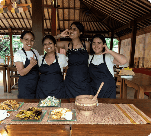 Cooking class journey Bali